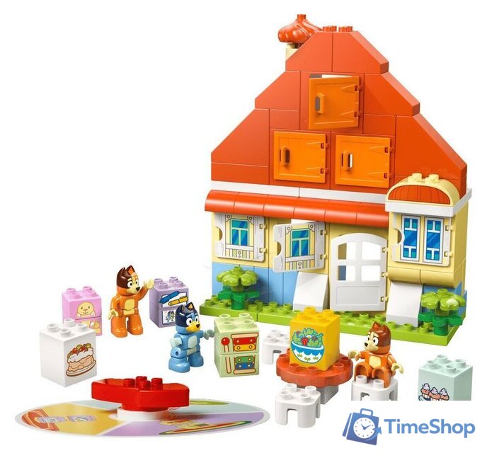 Конструктор LEGO DUPLO 10459 Bluey Семейный дом Блуи с игрой на память - Изображение №2 — Интернет-магазин Time-Shop
