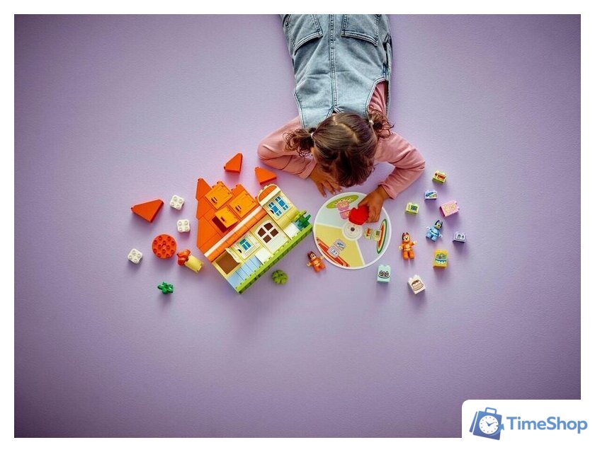 Конструктор LEGO DUPLO 10459 Bluey Семейный дом Блуи с игрой на память - Изображение №7 — Интернет-магазин Time-Shop