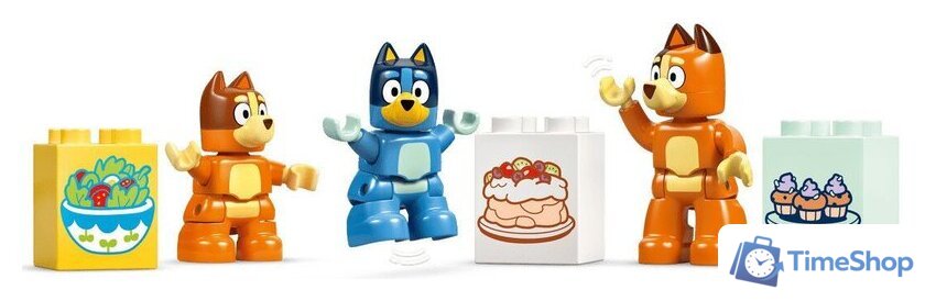 Конструктор LEGO DUPLO 10459 Bluey Семейный дом Блуи с игрой на память - Изображение №4 — Интернет-магазин Time-Shop