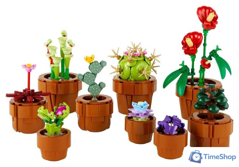 Конструктор LEGO Icons 10329 Крошечные Растения - Изображение №3 — Интернет-магазин Time-Shop
