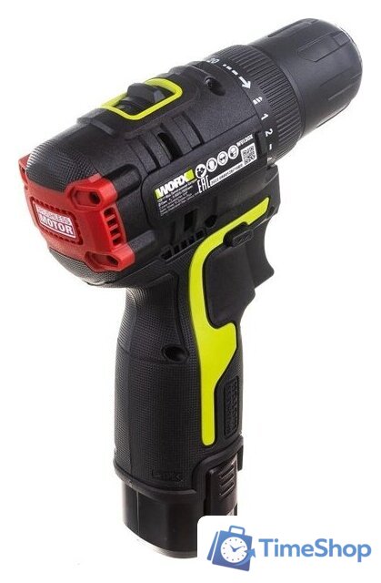 Дрель-шуруповерт Worx Professional WU130X (с 2-мя АКБ, сумка) - Изображение №5 — Интернет-магазин Time-Shop