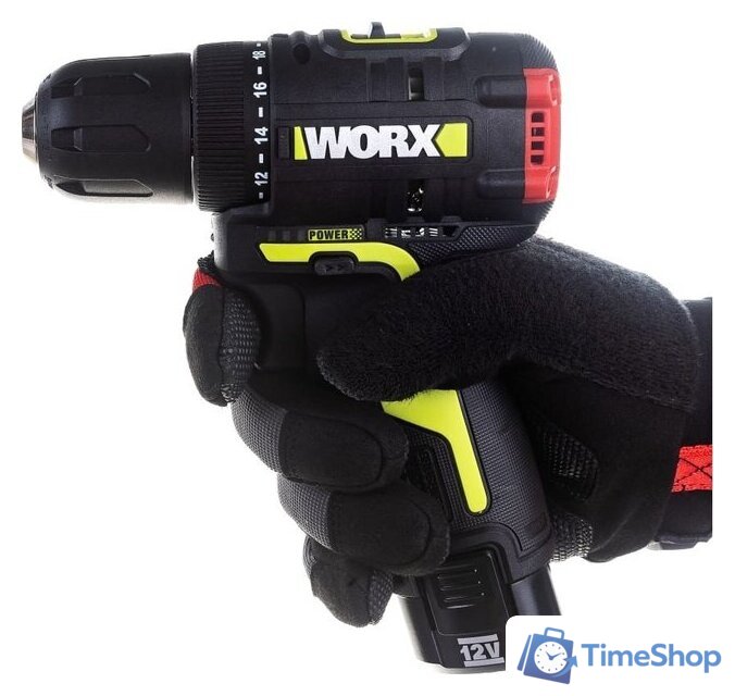 Дрель-шуруповерт Worx Professional WU130X (с 2-мя АКБ, сумка) - Изображение №12 — Интернет-магазин Time-Shop