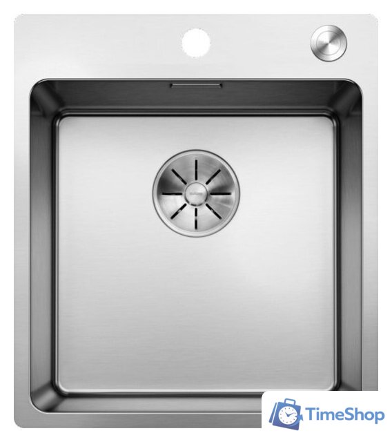 Кухонная мойка Blanco Andano 400-IF/A 525244 (с клапаном-автоматом, сатин) - Изображение №1 — Интернет-магазин Time-Shop