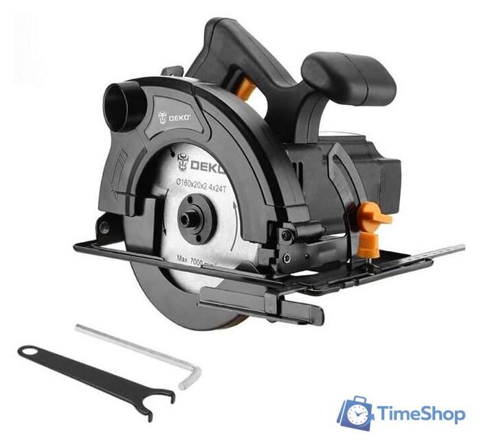 Дисковая (циркулярная) пила Deko DKCS1500-160 - Изображение №2 — Интернет-магазин Time-Shop