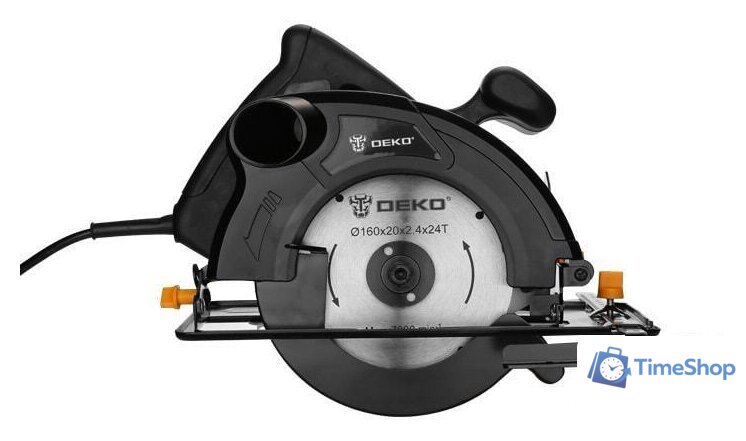 Дисковая (циркулярная) пила Deko DKCS1500-160 - Изображение №3 — Интернет-магазин Time-Shop