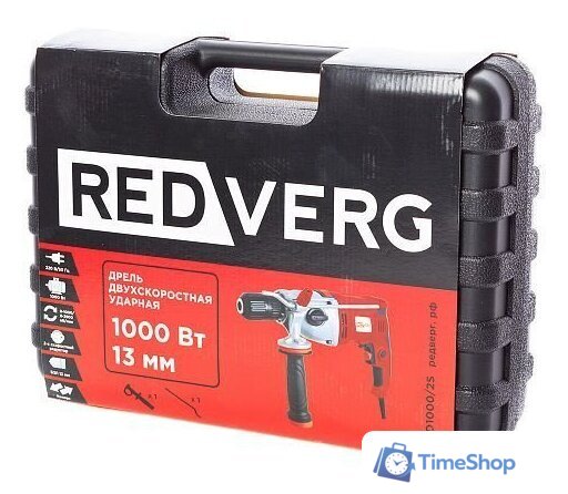 Ударная дрель RedVerg RD-ID1000/2S - Изображение №6 — Интернет-магазин Time-Shop