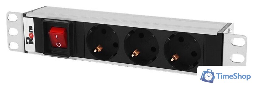 Блок розеток Rem R-10-3S-V-220-Z - Изображение №1 — Интернет-магазин Time-Shop