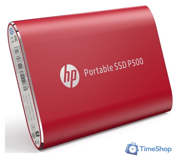Внешний накопитель HP P500 1TB 1F5P5AA (красный) - Изображение №4 — Интернет-магазин Time-Shop