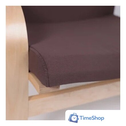 Интерьерное кресло AksHome Relax (ткань, коричневый 10858-15) - Изображение №8 — Интернет-магазин Time-Shop