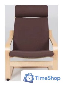 Интерьерное кресло AksHome Relax (ткань, коричневый 10858-15) - Изображение №2 — Интернет-магазин Time-Shop