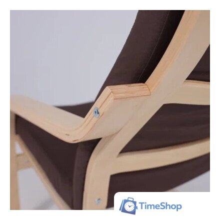 Интерьерное кресло AksHome Relax (ткань, коричневый 10858-15) - Изображение №10 — Интернет-магазин Time-Shop