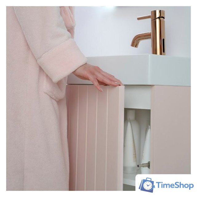  Lauter Тумба под умывальник Amelia 40 (пудрово-розовый п/мат) - Изображение №8 — Интернет-магазин Time-Shop