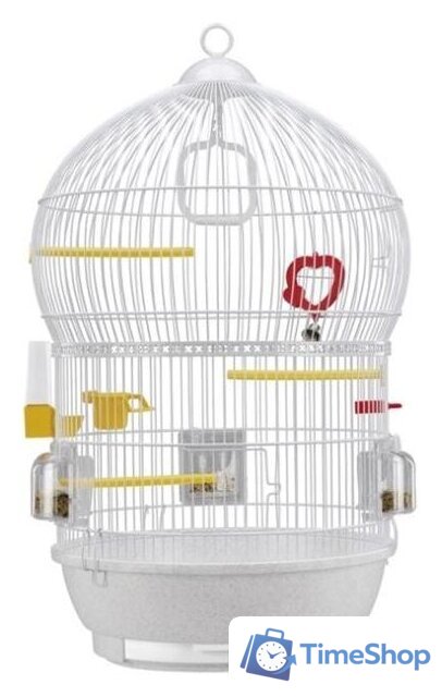 Клетка Ferplast Bali (белый) 51018811 - Изображение №1 — Интернет-магазин Time-Shop