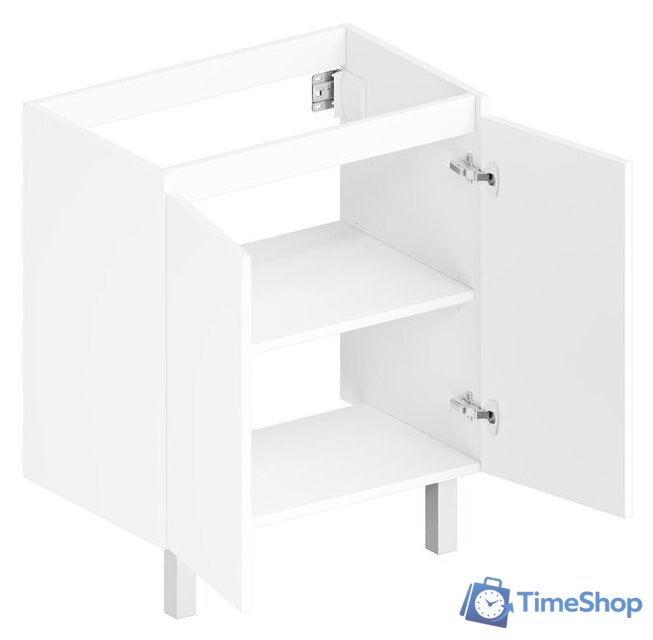  ЗОВ Тумба под умывальник Монови 60 M60LW0LWS (напольная/белый) - Изображение №2 — Интернет-магазин Time-Shop