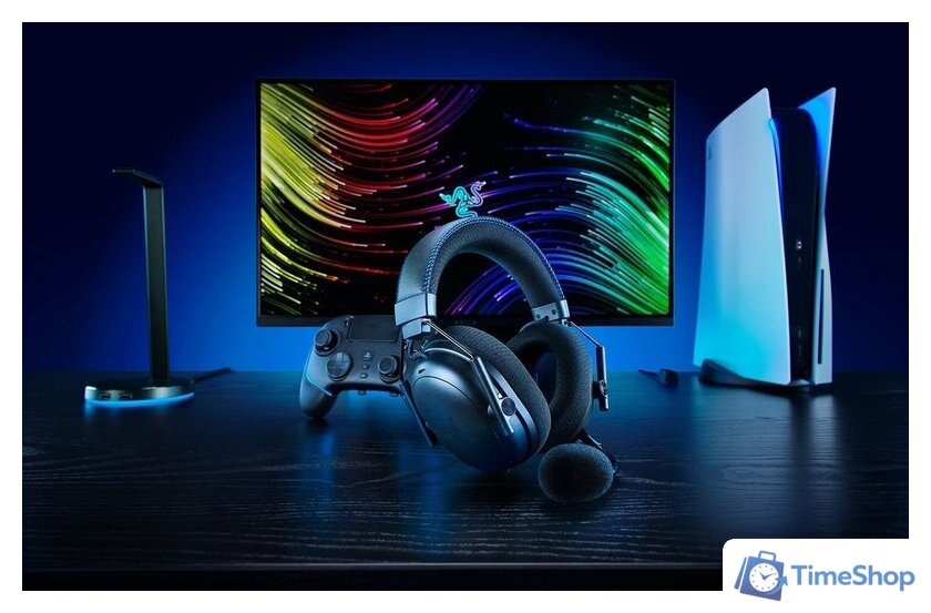 Наушники Razer BlackShark V3 Pro (для PlayStation, черный) - Изображение №5 — Интернет-магазин Time-Shop