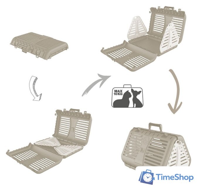 Переноска Rotho Toby 4000807422 - Изображение №3 — Интернет-магазин Time-Shop