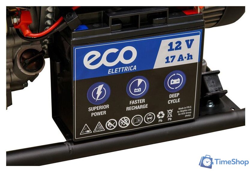 Бензиновый генератор ECO PE-9001E3FP - Изображение №6 — Интернет-магазин Time-Shop