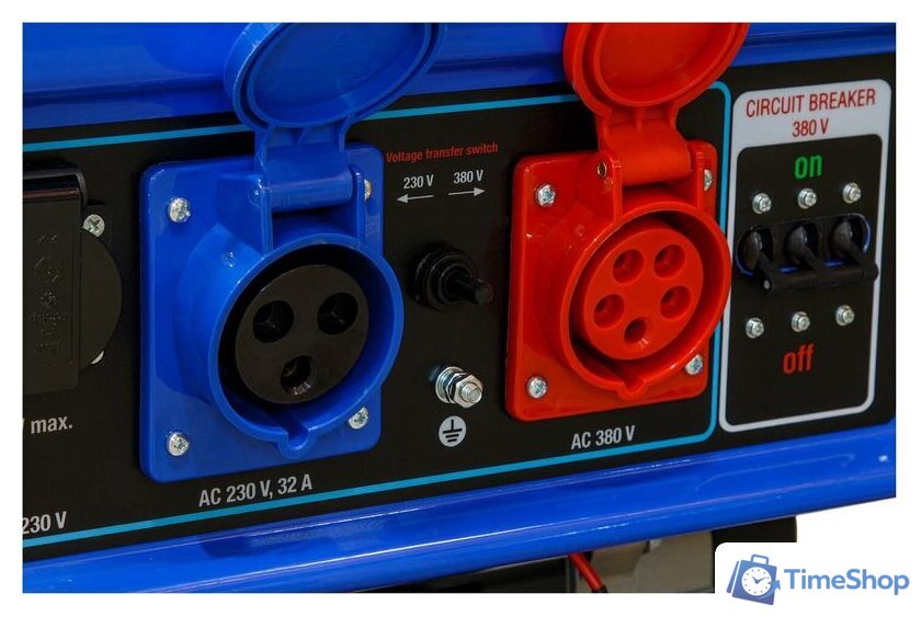 Бензиновый генератор ECO PE-9001E3FP - Изображение №5 — Интернет-магазин Time-Shop