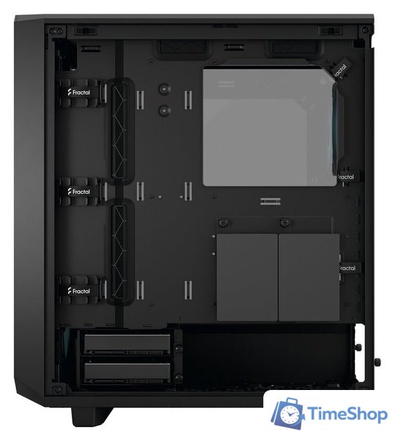 Корпус Fractal Design Meshify 2 Compact RGB Black TG Light Tint FD-C-MES2C-06 - Изображение №7 — Интернет-магазин Time-Shop