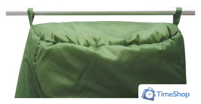 Спальный мешок AlexikA Mountain (зеленый, молния слева) - Изображение №5 — Интернет-магазин Time-Shop