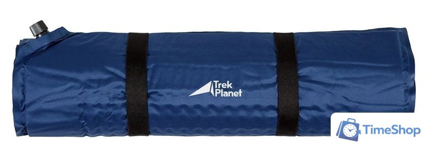 Самонадувающийся коврик Trek Planet Camper 80 (синий) - Изображение №3 — Интернет-магазин Time-Shop
