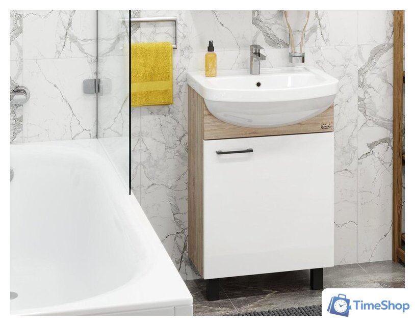  Onika Тумба под умывальник Эко 52.10 105208 - Изображение №1 — Интернет-магазин Time-Shop