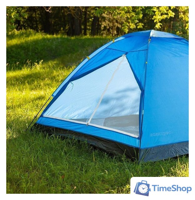 Треккинговая палатка Calviano Acamper Domepack 4 (синий) - Изображение №2 — Интернет-магазин Time-Shop