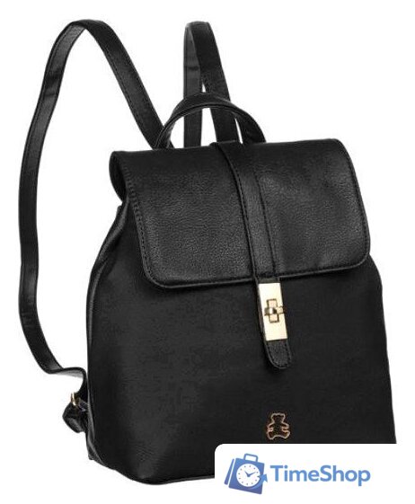 Городской рюкзак Lulu Castagnette Sylvaine (noir) - Изображение №1 — Интернет-магазин Time-Shop