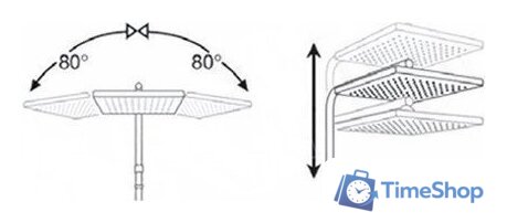 Душевая система  Teska Estella Mix DK1032 - Изображение №3 — Интернет-магазин Time-Shop