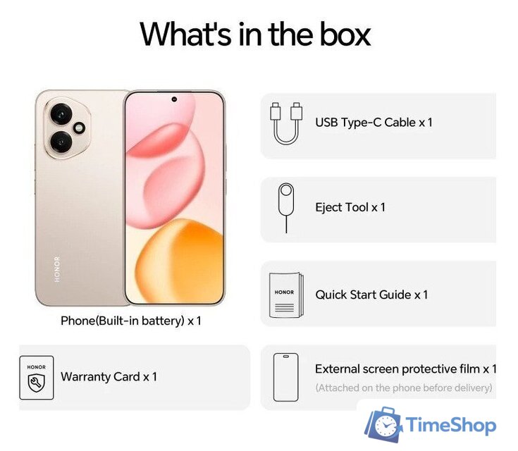 Телефон HONOR 400 12GB/512GB международная версия (золотистый) - Изображение №12 — Интернет-магазин Time-Shop