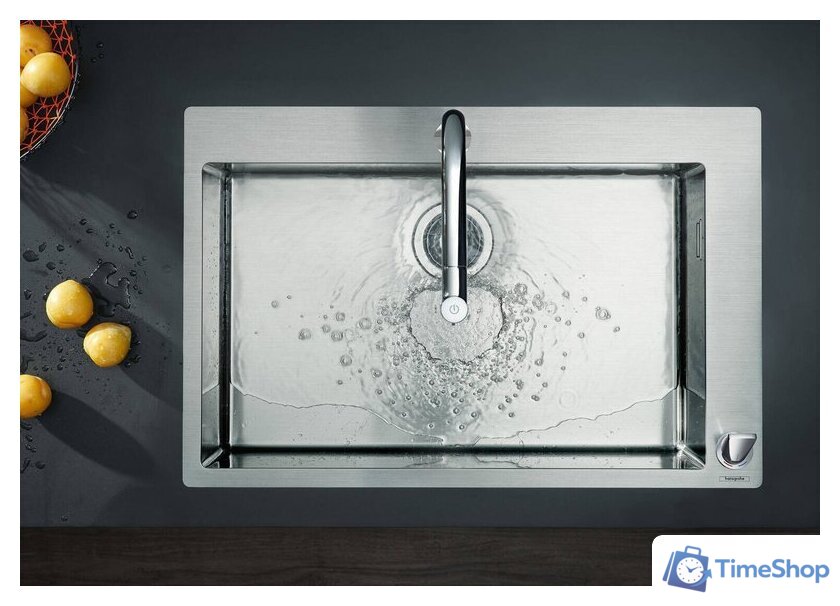 Кухонная мойка Hansgrohe S71 S711-F660 Built-in sink 660 43302800 - Изображение №2 — Интернет-магазин Time-Shop