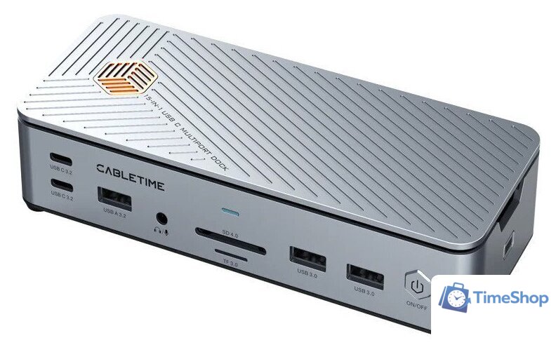 Док-станция Cabletime CT-DK142-AG - Изображение №1 — Интернет-магазин Time-Shop