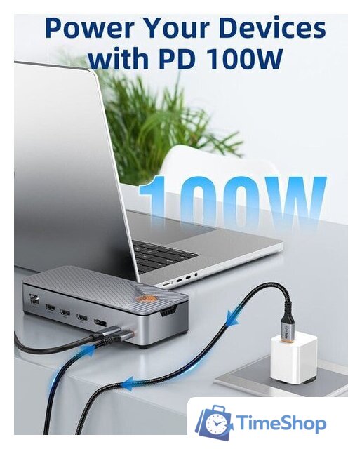 Док-станция Cabletime CT-DK142-AG - Изображение №3 — Интернет-магазин Time-Shop