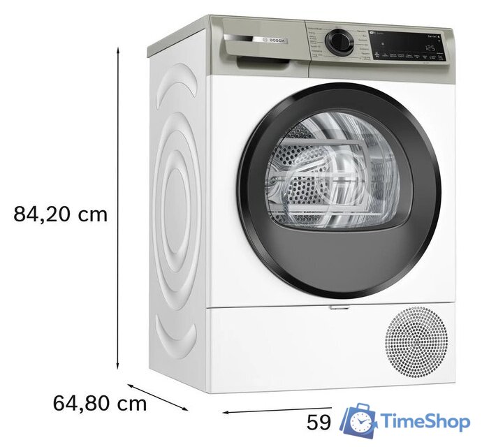 Сушильная машина Bosch Serie 6 WQJ242SMPL - Изображение №5 — Интернет-магазин Time-Shop