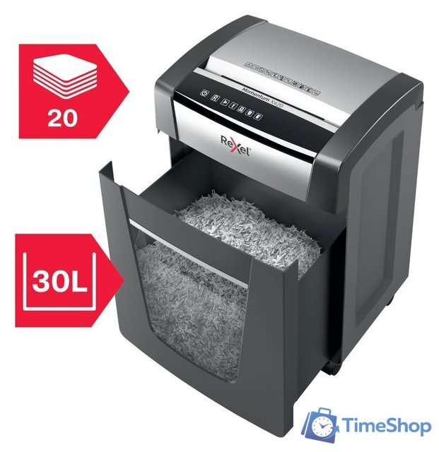 Шредер Rexel Momentum X420 - Изображение №3 — Интернет-магазин Time-Shop
