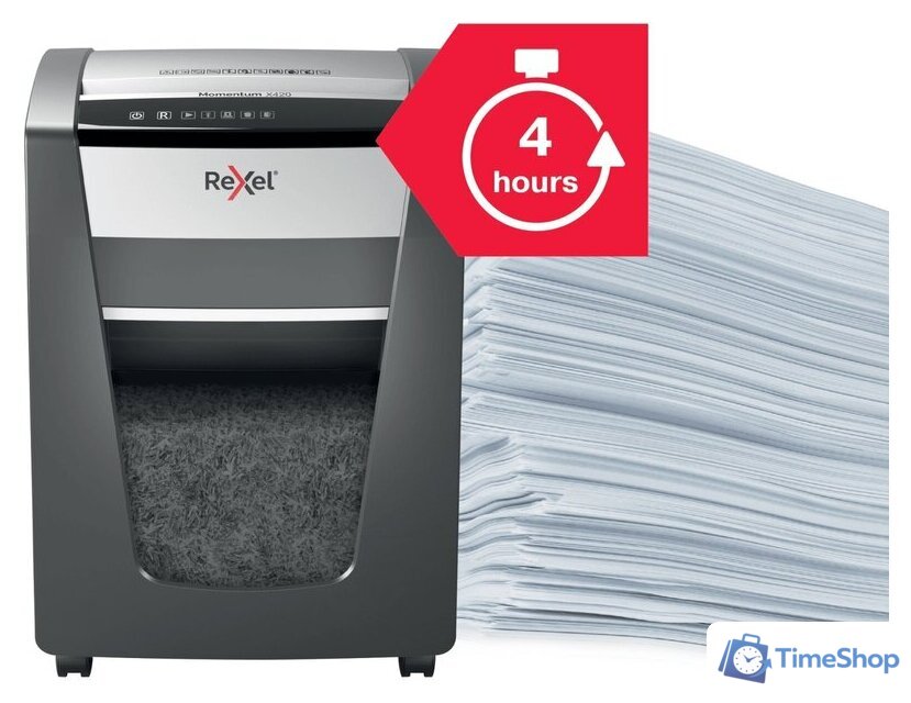 Шредер Rexel Momentum X420 - Изображение №4 — Интернет-магазин Time-Shop