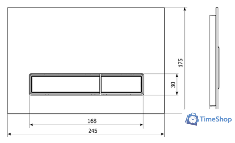 Панель смыва Lavinia Boho Relfix 3805005V (фиолетовый) - Изображение №5 — Интернет-магазин Time-Shop