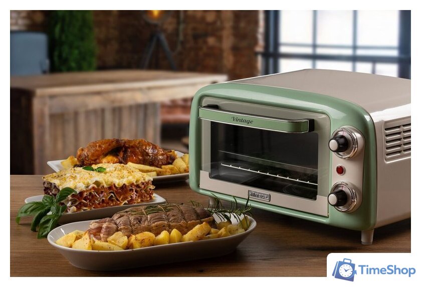 Мини-печь Ariete 3919/04 Vintage - Изображение №8 — Интернет-магазин Time-Shop