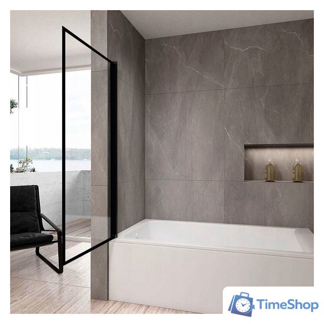 Стеклянная шторка для ванны Rea Lagos 70 - Изображение №4 — Интернет-магазин Time-Shop