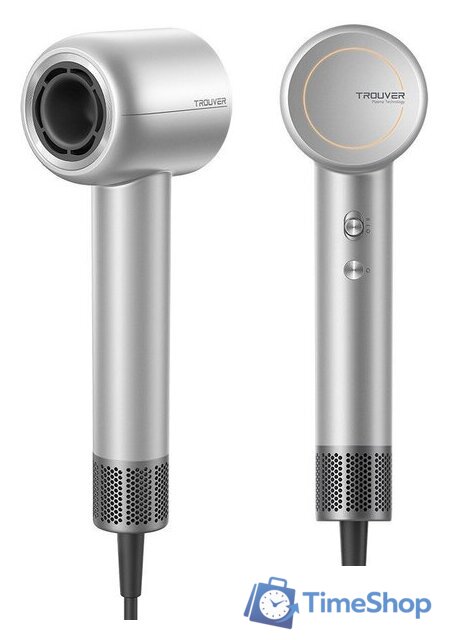 Фен Trouver Shine 10 (серебристый) - Изображение №1 — Интернет-магазин Time-Shop