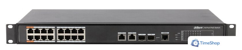Управляемый коммутатор 2-го уровня Dahua DH-PFS4218-16ET-190 - Изображение №1 — Интернет-магазин Time-Shop