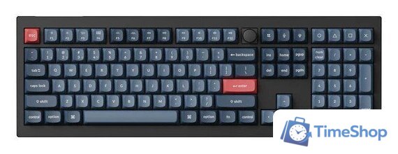 Клавиатура Keychron V6 Max V6M-D3 (Gateron Jupiter Brown, нет кириллицы) - Изображение №1 — Интернет-магазин Time-Shop