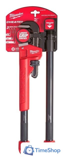 Ключ трубный Milwaukee настраиваемый 3 в 1 48-22-7314 - Изображение №2 — Интернет-магазин Time-Shop