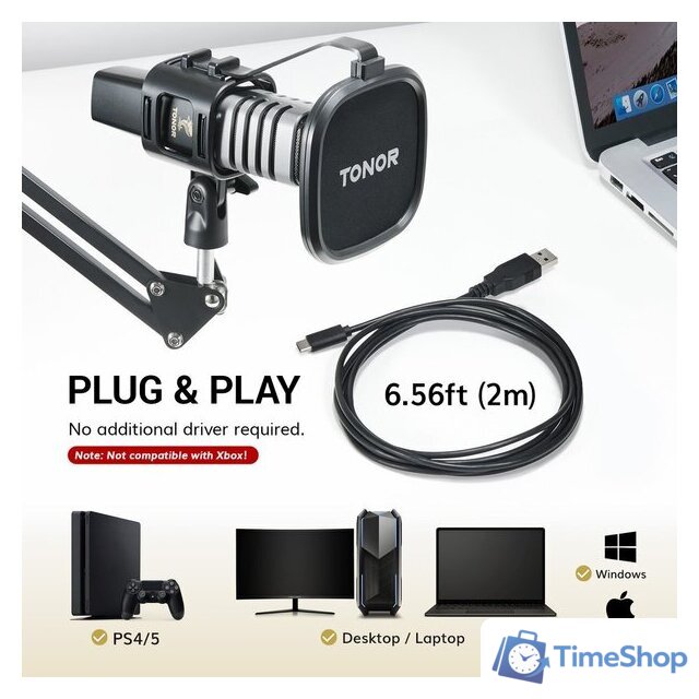 Проводной микрофон Tonor TC30+ - Изображение №3 — Интернет-магазин Time-Shop