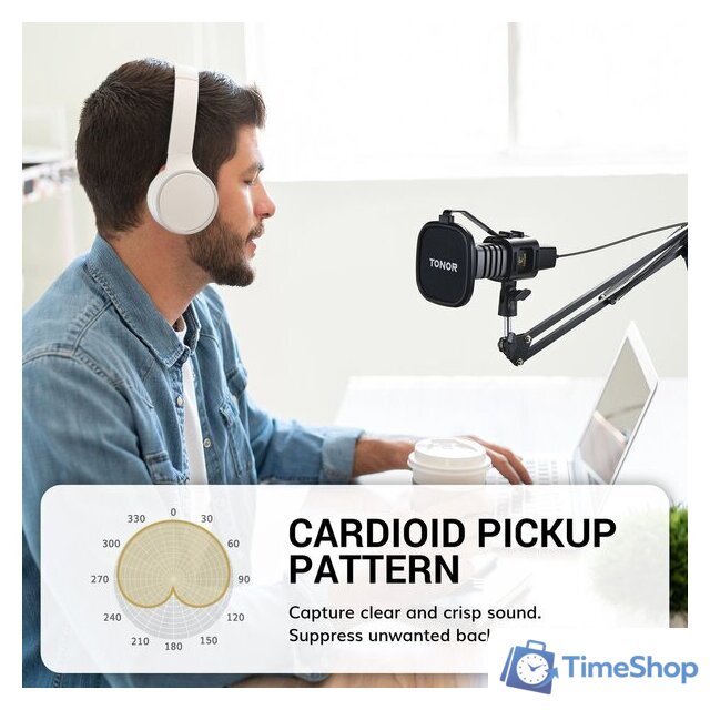 Проводной микрофон Tonor TC30+ - Изображение №5 — Интернет-магазин Time-Shop