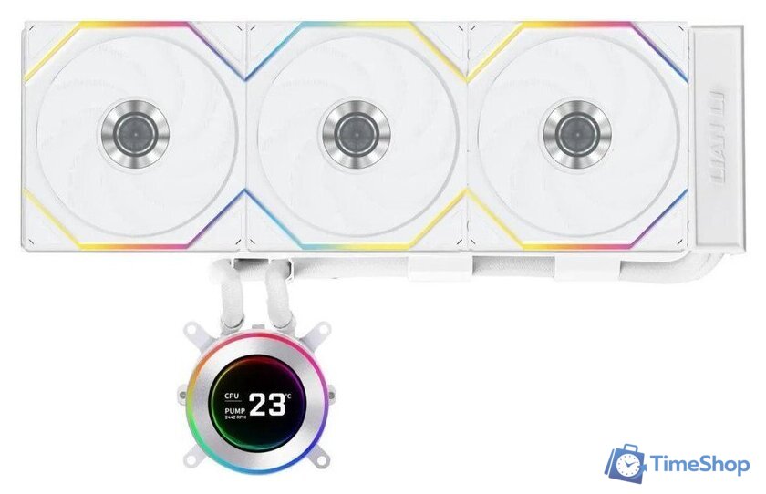 Система жидкостного охлаждения для процессора Lian Li Hydroshift II LCD-C 360TL GHS2LCD36TW G89.GHS2LCD36TW.R0 - Изображение №1 — Интернет-магазин Time-Shop