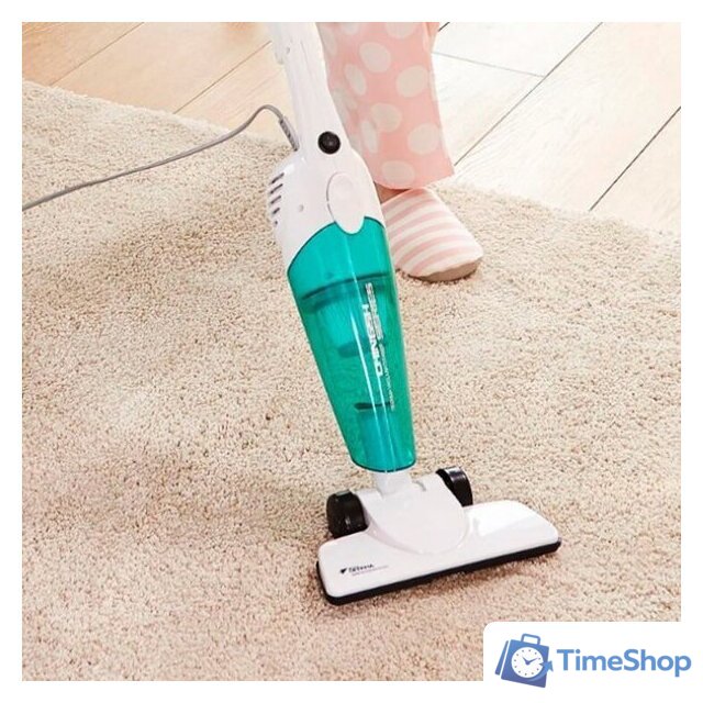 Пылесос Deerma DX118C (международная версия, белый/бирюзовый) - Изображение №7 — Интернет-магазин Time-Shop