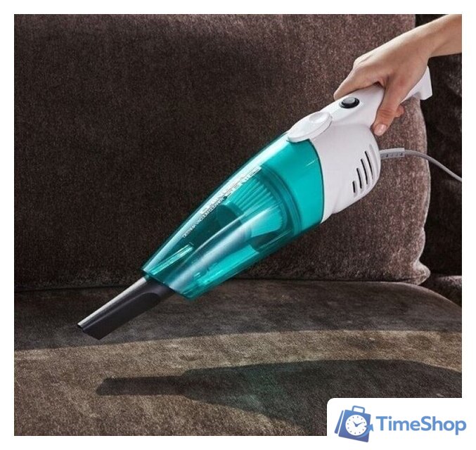 Пылесос Deerma DX118C (международная версия, белый/бирюзовый) - Изображение №10 — Интернет-магазин Time-Shop