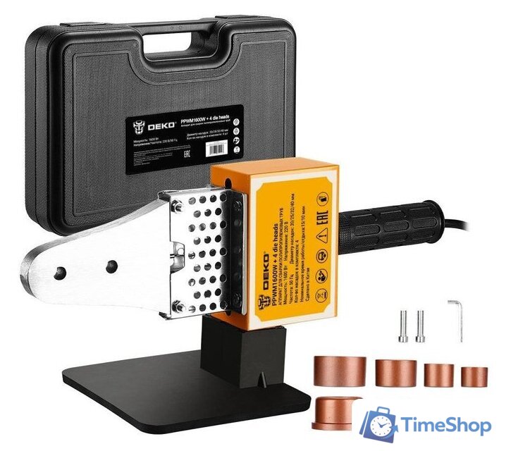 Аппарат для сварки труб Deko PPWM1600W 085-3012 (кейс) - Изображение №1 — Интернет-магазин Time-Shop