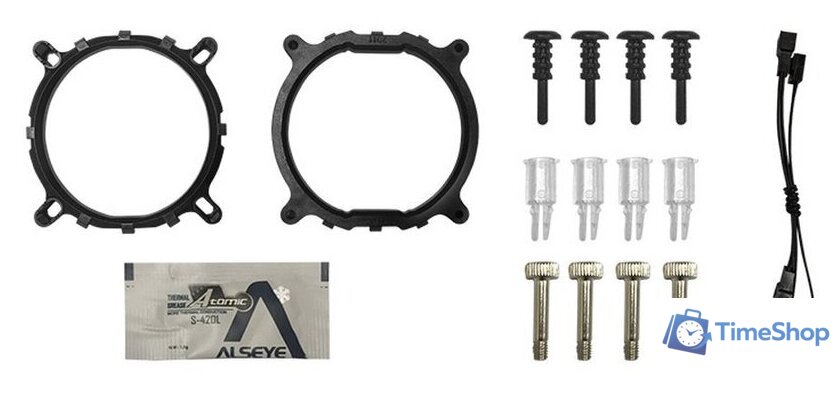 Кулер для процессора ALSEYE H120D (белый) - Изображение №2 — Интернет-магазин Time-Shop